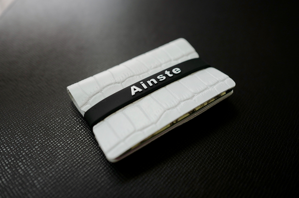 Small Evan wallet® Snow White Made In USA